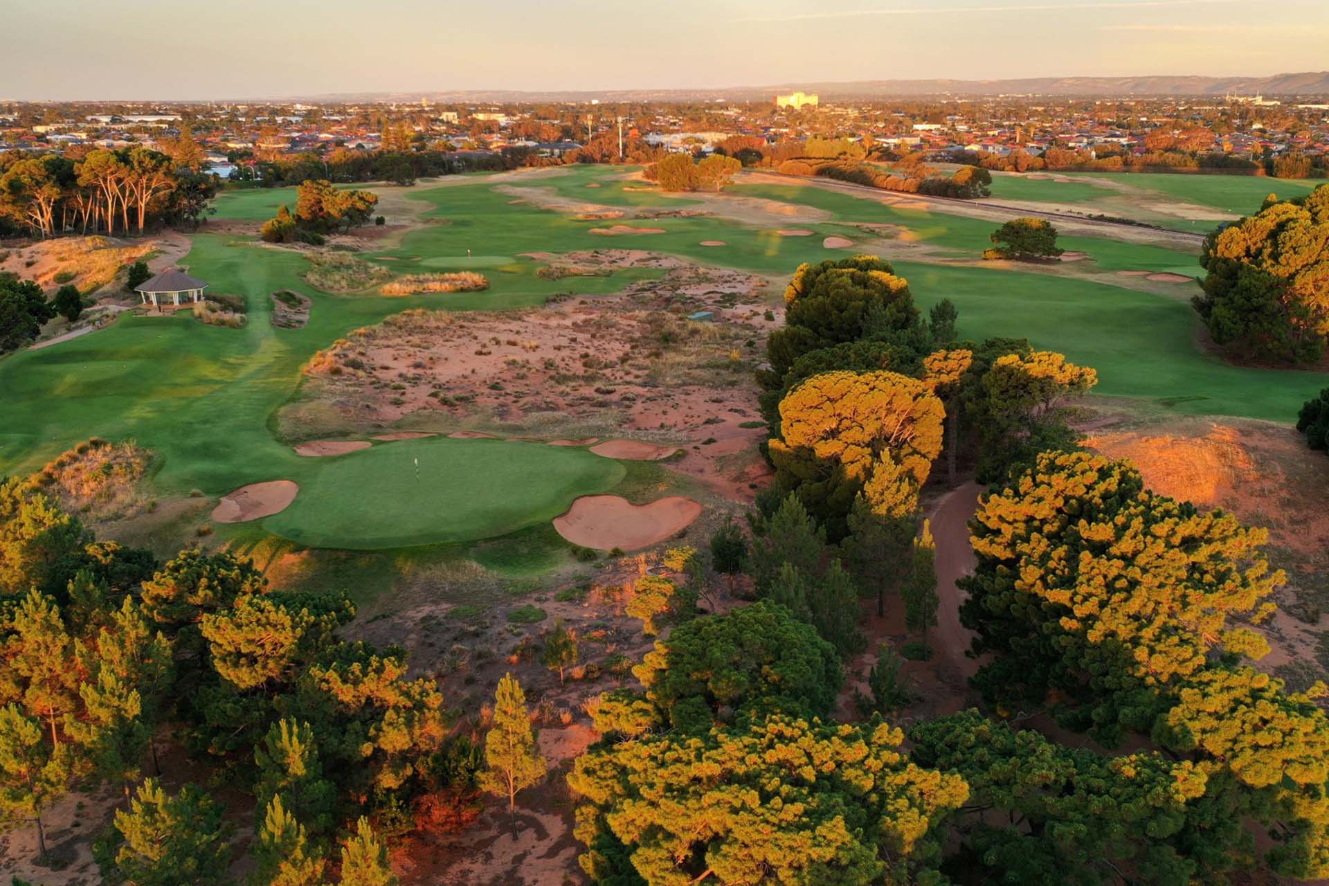 Royal Adelaide Golf Club - Par 3, 7th Hole / Photo: Gary Lisbon Golf Photography