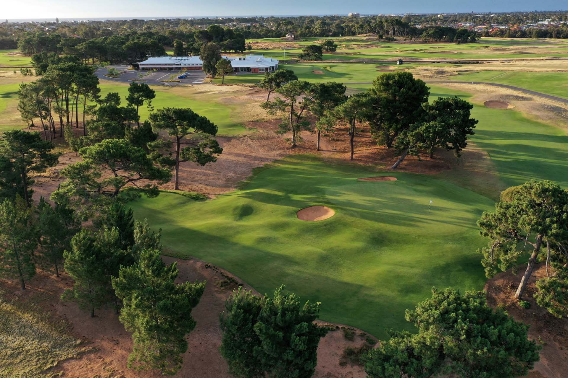 Royal Adelaide Golf Club - Par 4, 14th Hole / Photo: Gary Lisbon Golf Photography