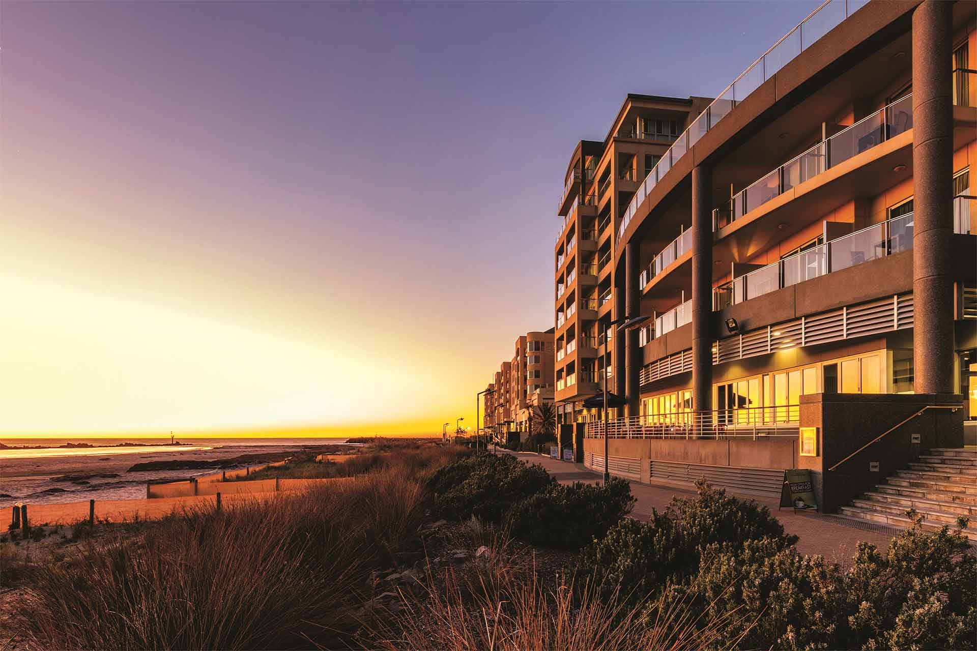 Stunning Oaks Plaza Pier Glenelg Sunset, South Australia